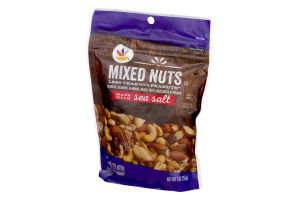 Ahold Mixed Nuts Less Than 50% Peanuts made with Sea Salt