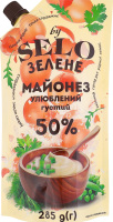 Майонез 50% густой Любимый Selo Зелене д/п 285г