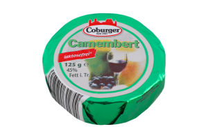 Сир 45% без лактози Camembert Coburger м/у 125г