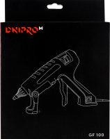 Пістолет клейовий Dnipro-M GF100