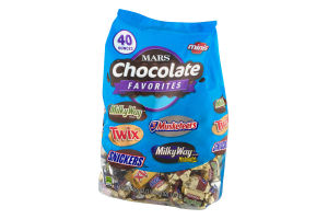 Mars Chocolate Favorites Minis Variety Pack Mars(40000203193 ...