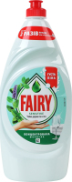 Засіб для миття посуду Чайне дерево та м'ята Sensitive Fairy 900мл
