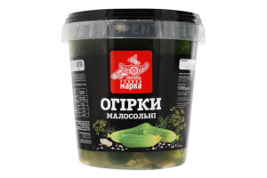 Огурцы малосольные Чудова Марка ведро 1кг