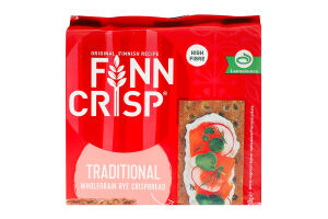 Хлібці житні цільнозернові Traditional Finn Crisp м/у 200г