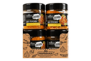 Приправа натуральна з імеретинським шафраном До плову Professional Pripravka п/б 90г