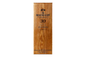 Виски 43% 0.7л односолодовый шотландский 30 лет Double cask The Macallan к/у