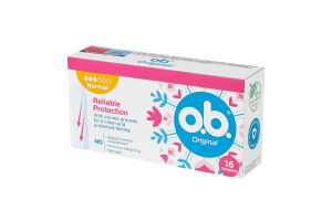 Тампоны гигиенические Normal Original O.b. 16шт