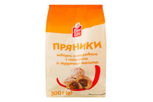 Пряники заварні глазуровані з начинкою зі згущеного молока Fine Life м/у 300г