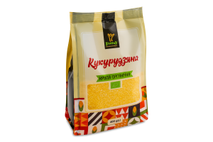 Крупа кукурузная шлифованная органическая Екород м/у 400г