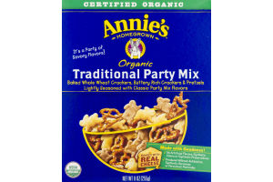 Annie's Homegrown Organic Party Mix Traditional