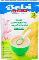 Каша безмолочна суха для дітей від 5міс швидкорозчинна Кукурудзяна з пребіотиком Bebi Premium д/п 200г