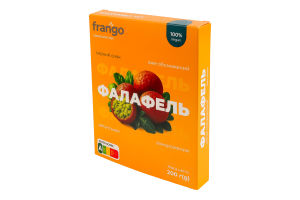 Фалафель заморожений смажений сирний смак Веганський Frango к/у 200г