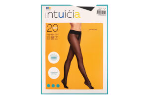 Колготки жіночі Intuicia Fashion Top 20den 2 чорний