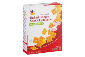 Ahold Baked Cheese Snack Crackers Reduced Fat
