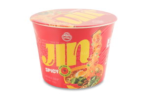 Лапша быстрого приготовления Spicy Jin Ramen Otoki ст 110г