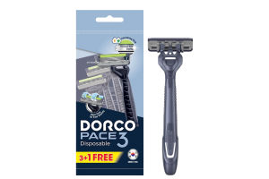 Станок Dorco Pace Чоловічий Однораз 3 лез 4шт