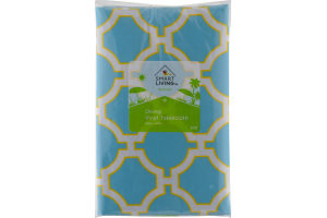 Smart Living Summer Oblong Vinyl Tablecloth
