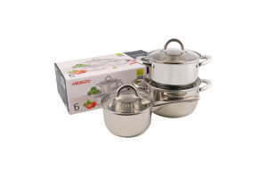 Набір посуду Gemini Gourmet Andria нержавіюча сталь 6предметів Ardesтo