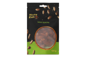 Мигдаль смажений 120г д/п Nuts Eat