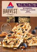 Atkins Harvest Trail Blueberry Vanilla & Almond Bar - 5 CT