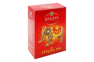 Чай черный цейлонский байховый цельнолистовой Hyleys к/у 100г
