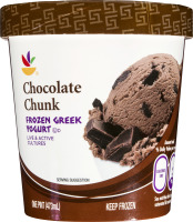 Ahold Chocolate Chunk Frozen Greek Yogurt