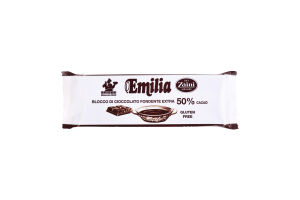Шоколад чорний Emilia 50%