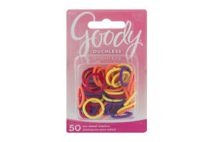 Goody Ouchless No-Metal Elastics - 50 CT