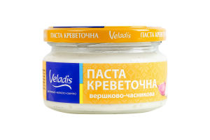 Паста креветочна вершково-часникова Veladis с/б 160г