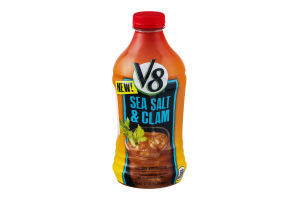 V8 Sea Salt & Clam Vegetable Juice Coctail