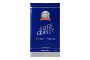Кава натуральна смажена мелена Cafe grande Grand м/у 500г