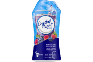 Crystal Light Liquid Drink Mix Blueberry Raspberry