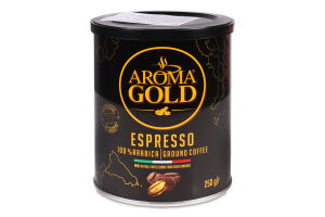 Кава мелена Aroma Gold Espresso з/б В*