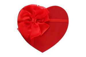 Коробка подарункова Серце червоне 16*14*6см Parus Yang