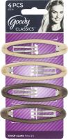 Goody Classics Snap Clips - 4 CT