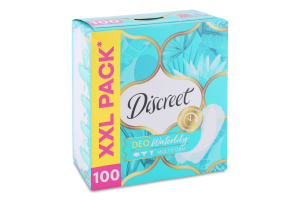 Прокладки щоденні гігієнічні ароматизовані Multiform Waterlily Deo Discreet 100шт