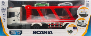 Набір ігровий Автоперевізник з машинами світло/звук 45*13см Scania TechnoDrive