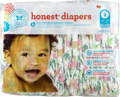 The Honest Co. Honest Diapers Jungle Friends Size 4 - 29 CT