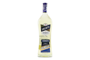 Вермут 1л 16% белый десертный Salute Bianco Fratelli бут
