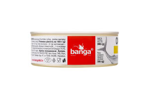 Скумбрія в олії стерилізована Banga з/б 240г