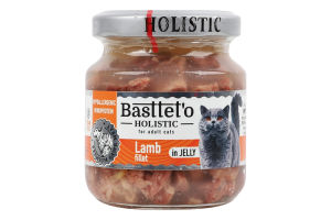 Филе ягненка кусочки в желе для котов Holistic Basttet'o с/б 130г