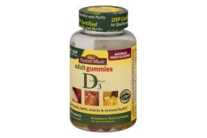 Nature Made Adult Gummies Vitamin D3 - 90 CT