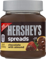 HERSHEY'S Spreads in Chocolate with Almond Flavor, 13-Ounce Jars
