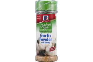 McCormick California Style Garlic Powder with Parsley