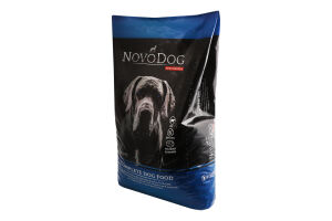 Корм д/дорослих собак з яловичиною сухий 10кг NovoDog