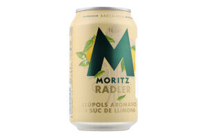 Пиво MORITZ 0,33л Радлер 2,7% з/б И052 (Іспанія)