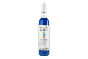 Сироп пастеризованный на ароматическом сырье прозрачный Блю кюрасао Premium Loft с/бут 700мл