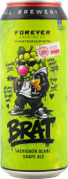 Пиво Brat Sauvignon Blanc Grape Ale світле нефільтроване 7,5% 0,5л ж/б Forever