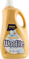 Засіб для прання рідкий для світлих та білих тканин з кератином Woolite 3.6л