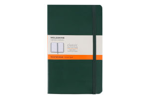 Записник Moleskine Classic лінія середній зелений